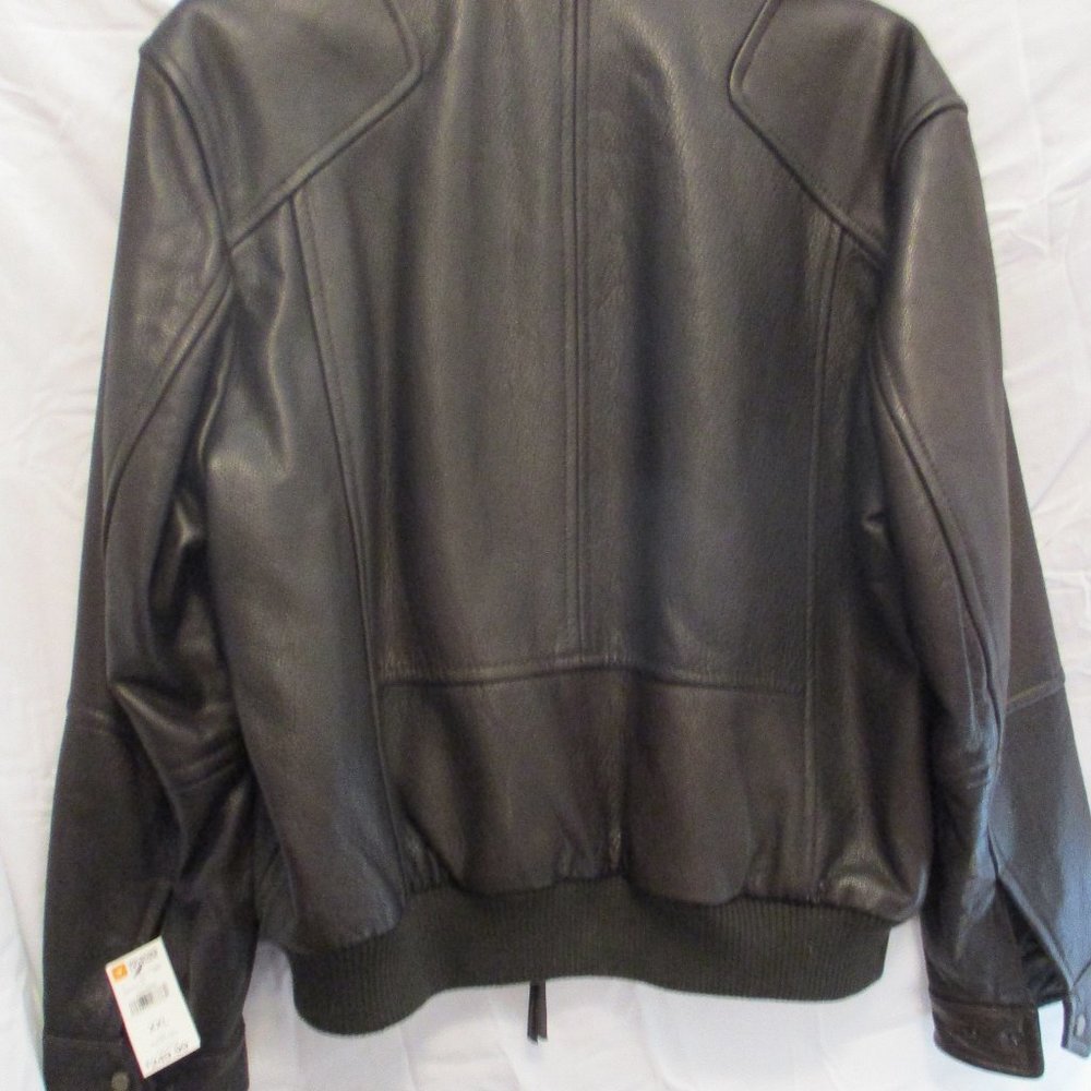 Wilson's Mens Leather Bomber. - Picture 2 of 7